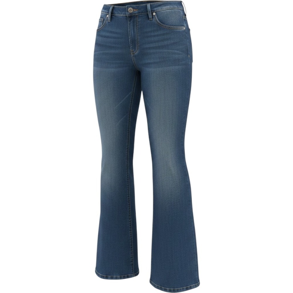 Torrid Luxe Slim Boot Super Stretch Jeans 16T Tall Medium Wash Blue Denim